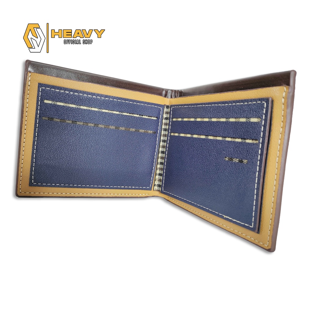 Dompet kulit mortega - Dompet pria lipat - Dompet cowok M-1047