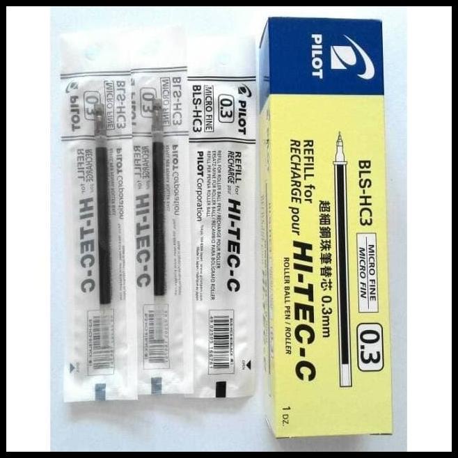 

Vanila | Isi / Refill Pulpen Pilot Hi-Tec-C (12Pcs)