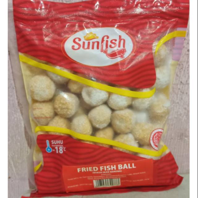 

Sunfish fried fish ball S 500gr bakso goreng