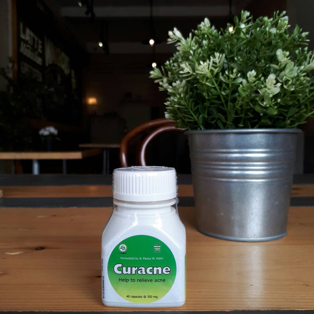 Curacne/ Obat Jerawat/ Herbal Jerawat/ Komedo/ Anti Jerawat/ Suplemen Muka