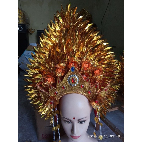 mahkota bali agung mahkota bali besar mahkota cewek mahkota bali wanita mahkota bali kreasi mahkota 