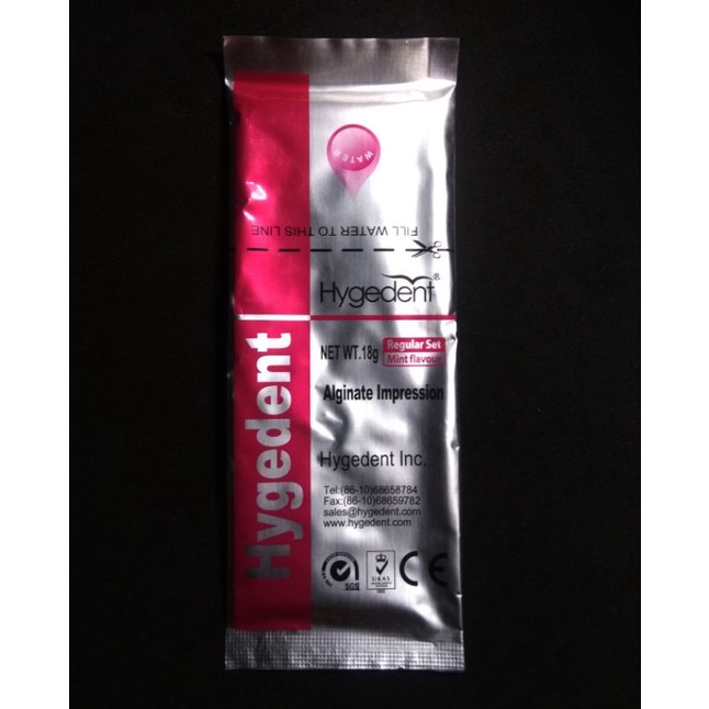 Alginate HYGEDENT sachet