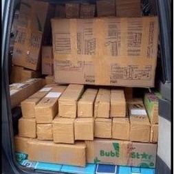 

Kardus packing tebal untuk muatan 1kg keatas demi kemananan di perjalanan