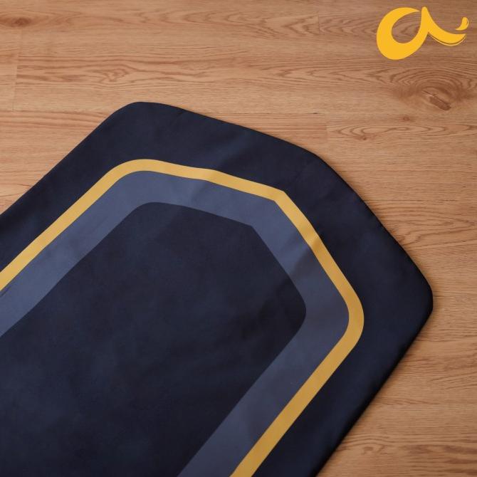 Sajadah Aladeen Pocket Travel - CLASSIC BLACK Size Dewasa