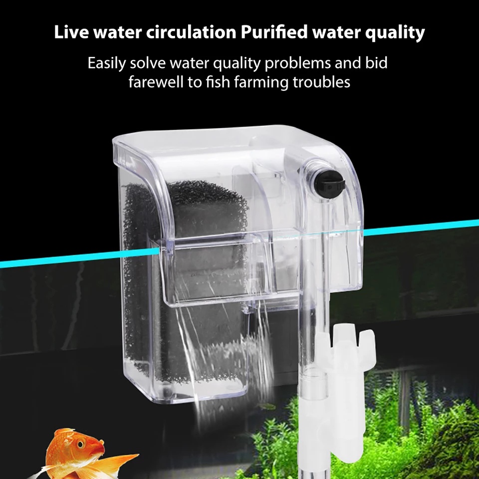 Filter Aquarium Gantung aquascape