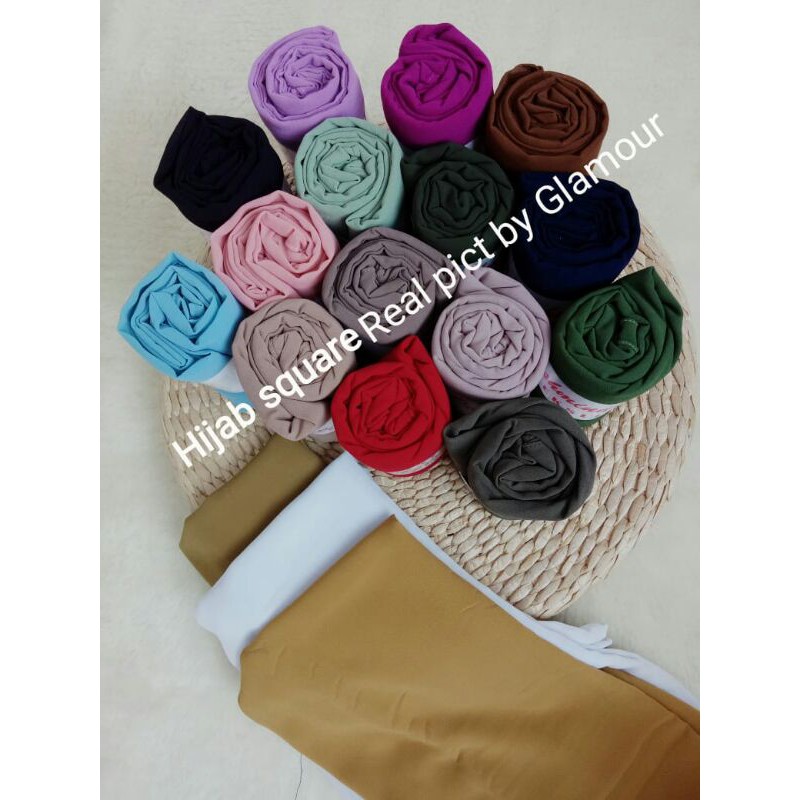 Hijab square Hijab segi empat premium / murah/ PHasminah