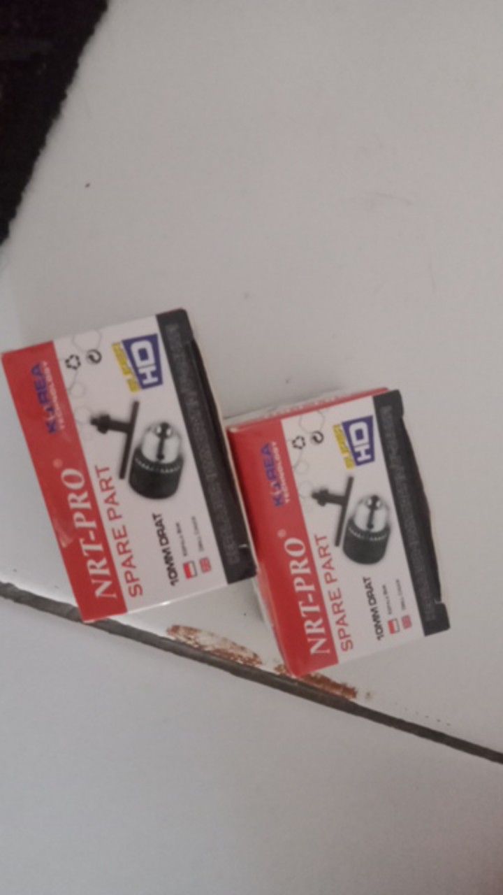 Kepala Bor Kunci Chuck Drat 10 Mm Drat 3/8 Inch Dan 13mm Drat 1/2 Inch Drill Chuck Part Mesin Bor