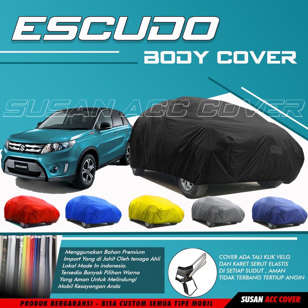 Body Cover Mobil Escudo Sarung Mobil Escudo/Escudo Vitara Mantel Pelindung Mobil Escudo waterproof