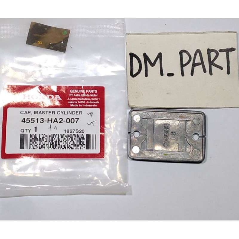 BESI TABUNG MINYAK OLI TUTUP MASTER REM DEPAN KANAN HONDA CB150R CBR 150 VERZA MEGAPRO NEW PCX ADV