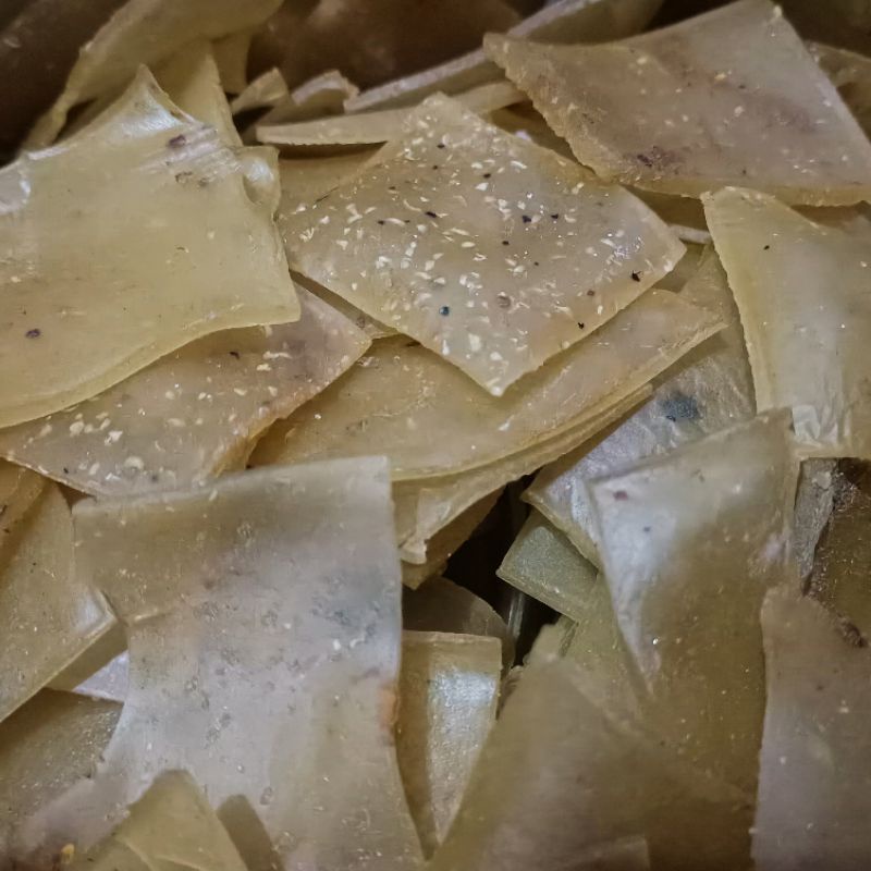 

krupuk puli mentah/ lempeng mentah 500gr