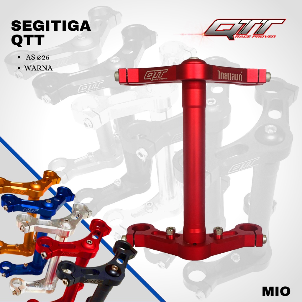 Segitiga drag QTT Mio &amp; Nouvo SSM-01 warna