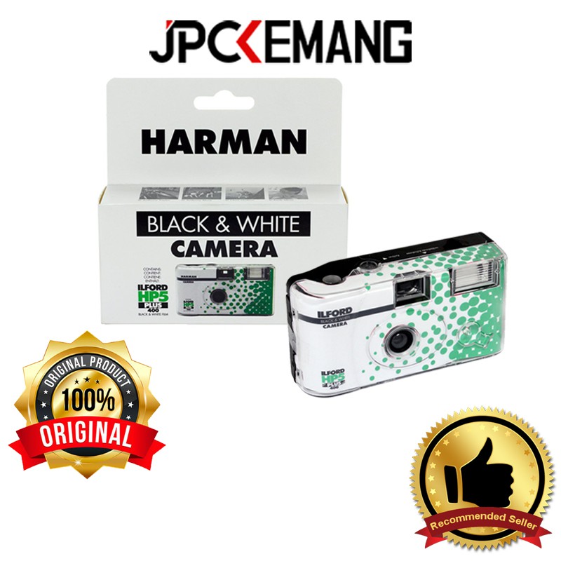 HARMAN technology ハーマンテクノロジー ILFORD イルフォード HP5 PULS 400 BW レンズ付フィルム 27枚撮り  最大43%OFFクーポン