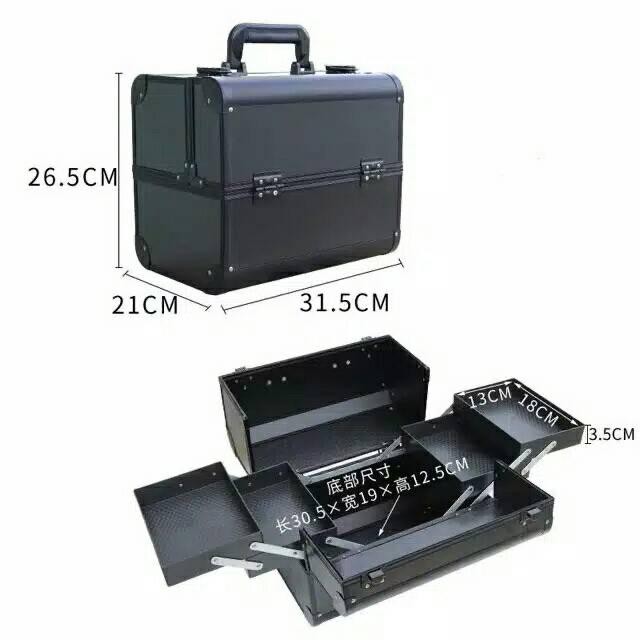 Beauty case kotak kosmetik make up box 32x21x26cm Limited B1599