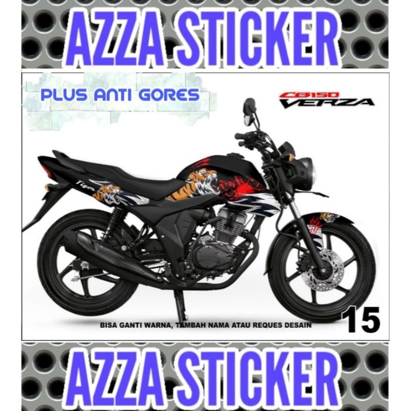 Stiker Dekal Verza Cb 150 Striping Motor verza cb 150 Full body Sticker Decal Motor verza cb 150 Dek