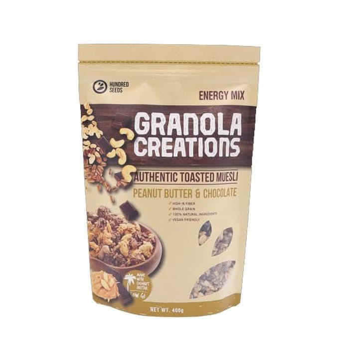 

GRANOLA CREATION PEANUT BUTTER & CHOCOLATE CREATIONS 400 G