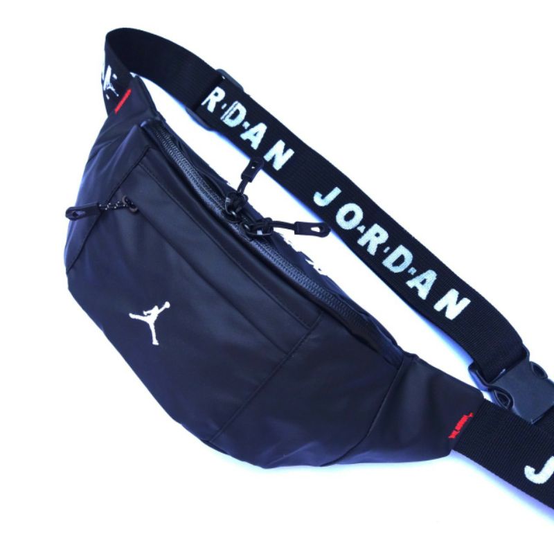 WAISTBAG AIR JORDAN TAS AIR JORDAN TAS SELEMPANG AIR JORDAN WAISTBAG AIR JORDAN PREMIUM LOGO BORDIR