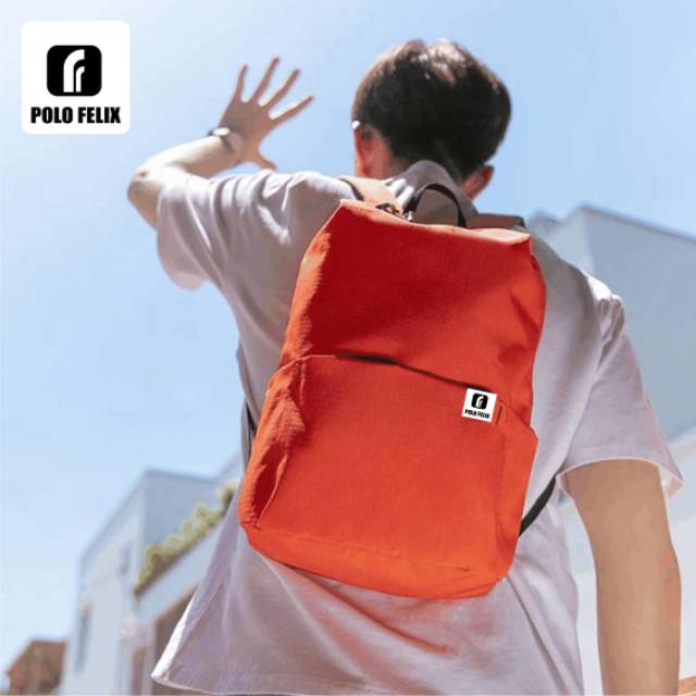 Tas Ransel Pria Backpack Polo Felix tas ransel sekolah 10 l keren