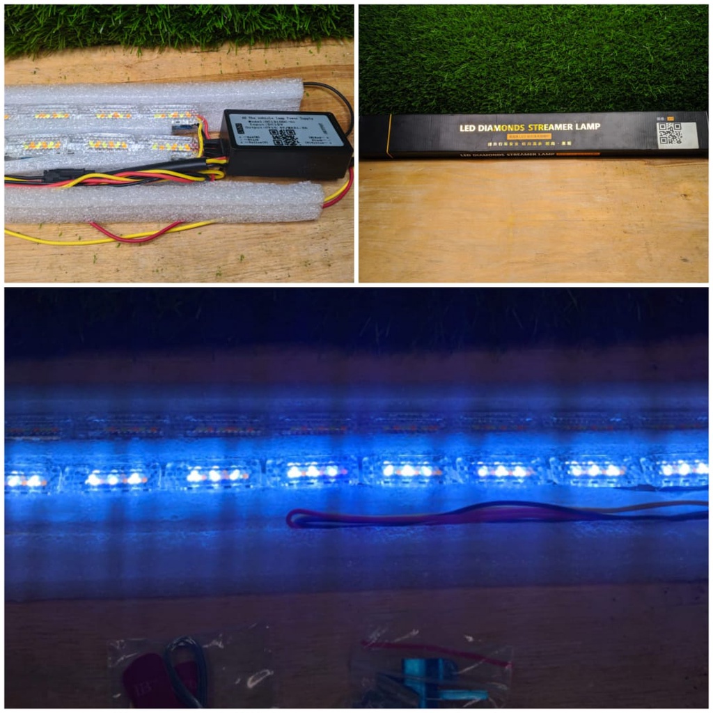 Lampu Led Alis DRL Crystal New Welcome Light A2