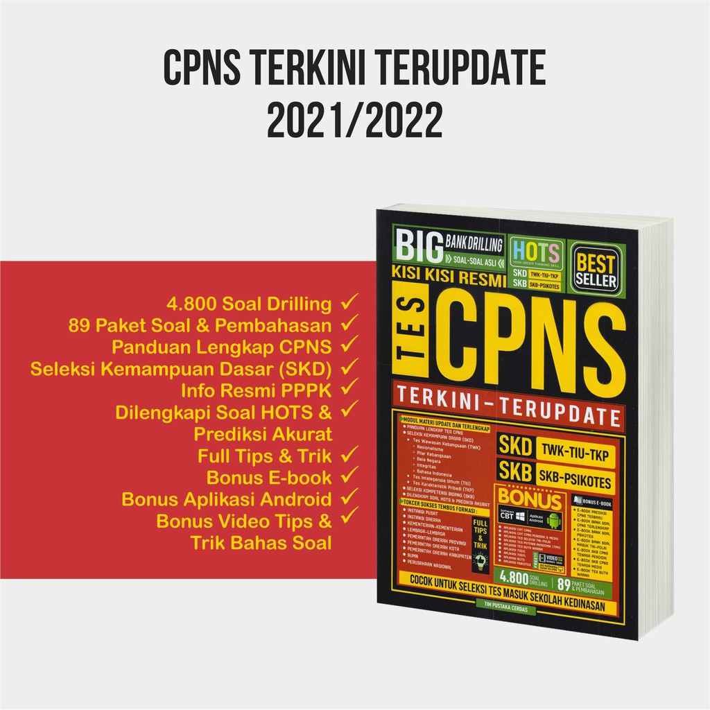 Buku Cpns 2021 Buku Tes Cpns Untuk Umum Big Bank Drilling Kisi Kisi Resmi Hots Terkini Terupdate Shopee Indonesia