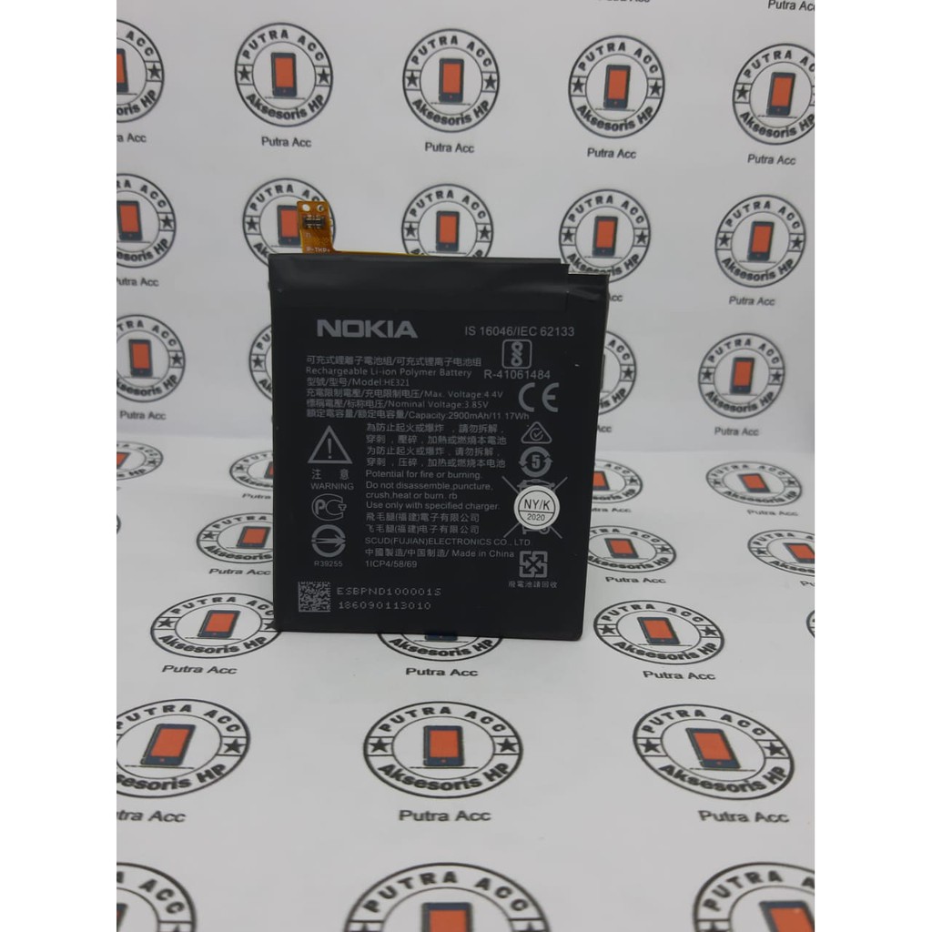 Baterai Nokia 5 HE321 TA-1053 TA-1024 TA-1044 TA-1027 Original Batre Battery