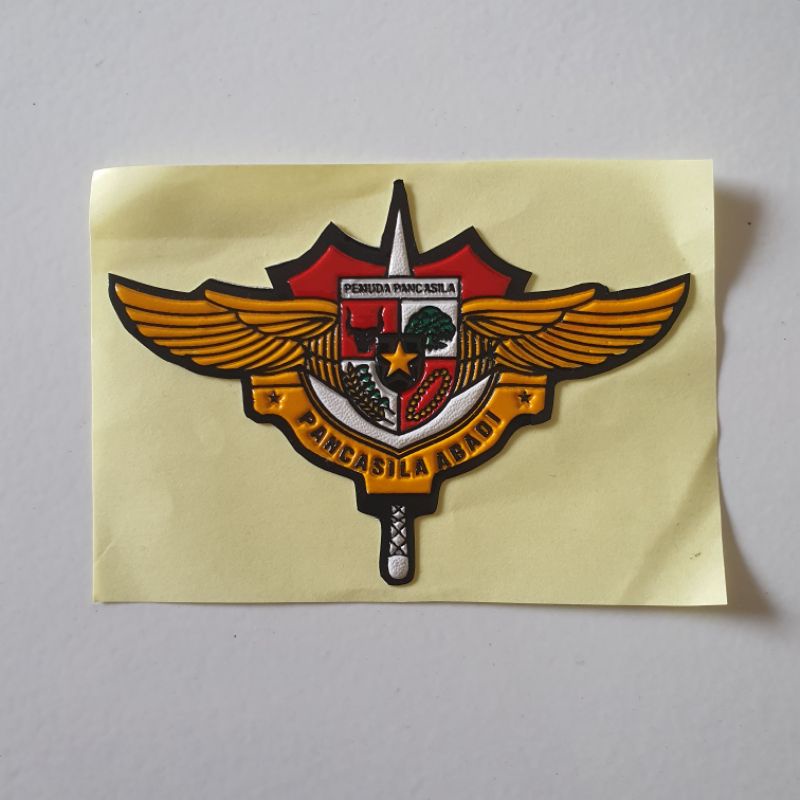 STICKER EMBOS LOGO WINGS PP(PEMUDA PANCASILA)/STIKER TIMBUL LOGO PP