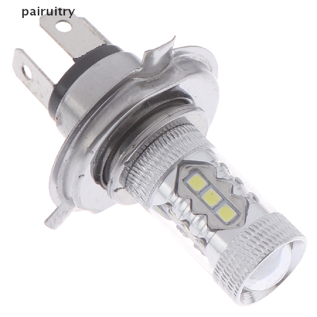 Prt 1Pc Lampu Kabut Depan LED H4 9003 80W Hi / Lo 90W Warna Putih PRT