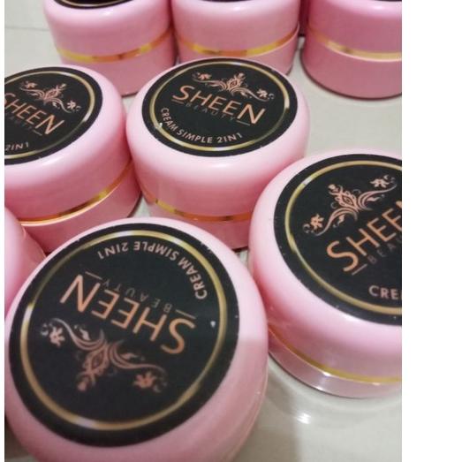 Ada bonus Jika Beruntung SHEEN BEAUTY ORIGINAL || cream simple 2 in 1 (krim siang malam)