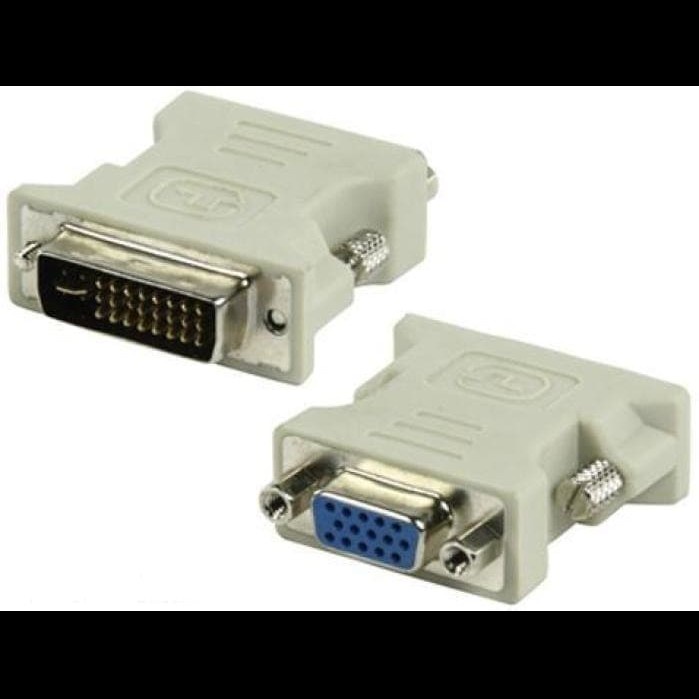 Konektor Converter DVI D 24+1 Male to VGA Female 15pin Gender DVI 24+1