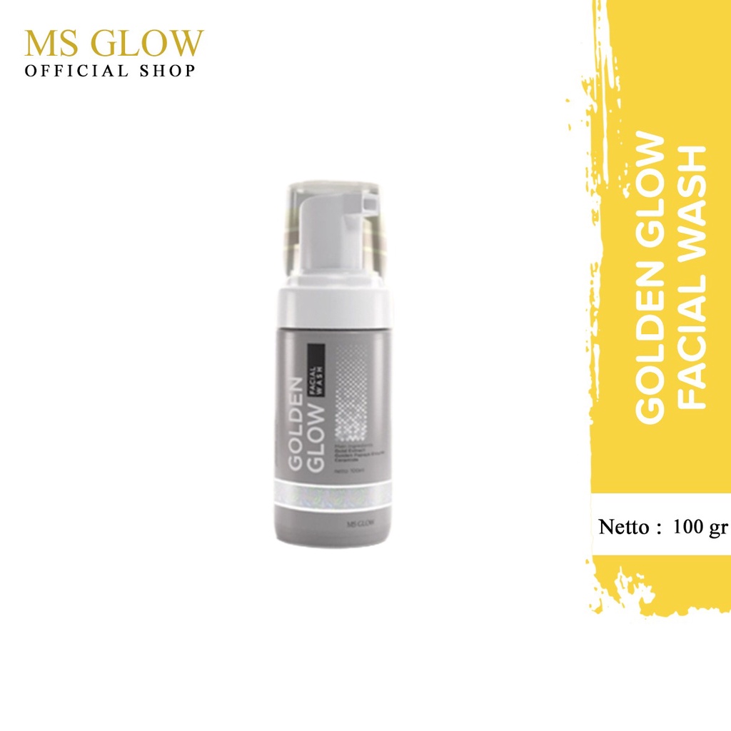 MS Glow Golden Glow Facial Wash - 1 Item