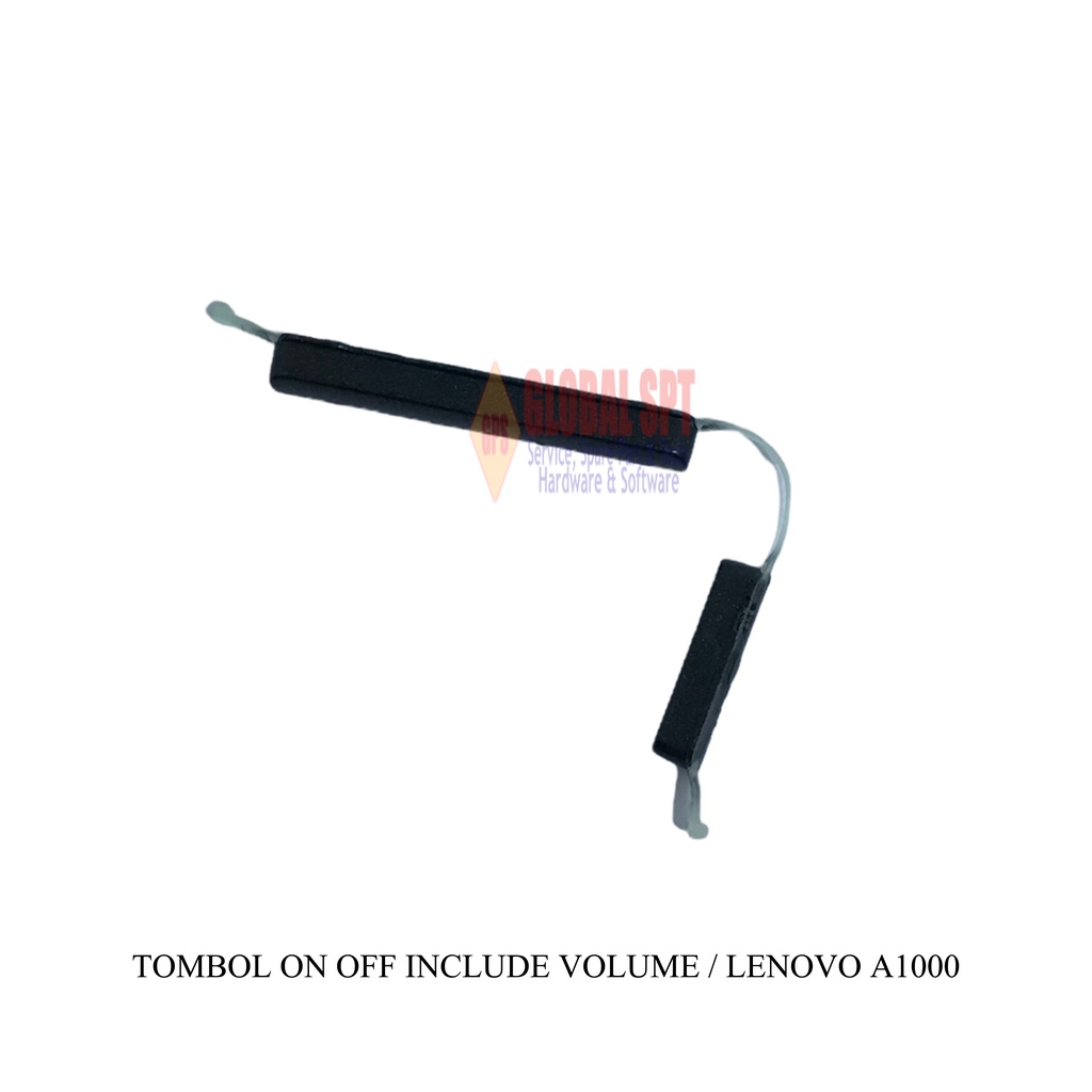 TOMBOL LUAR LENOVO A1000 ON OFF INCLUDE VOLUME / TOMBOL RUBBER LENOVO A1000 ON OFF VOL