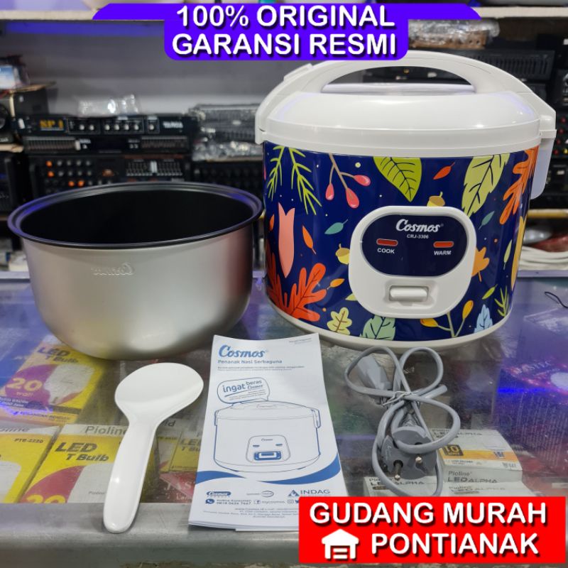 Rice cooker Cosmos CRJ 3306 Magic com CRJ3306 rice cooker cosmos 1.8liter