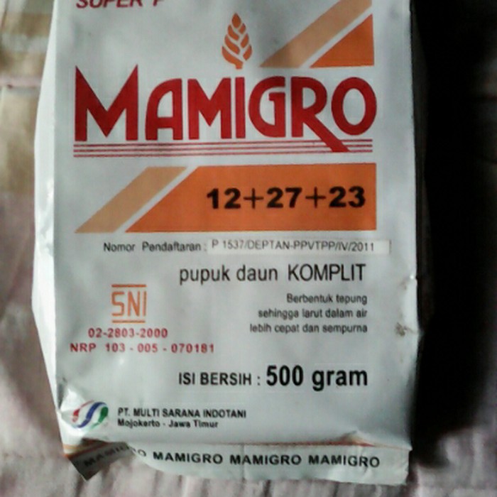 PUPUK DAUN MAMIGRO KOMPLIT SUPER P