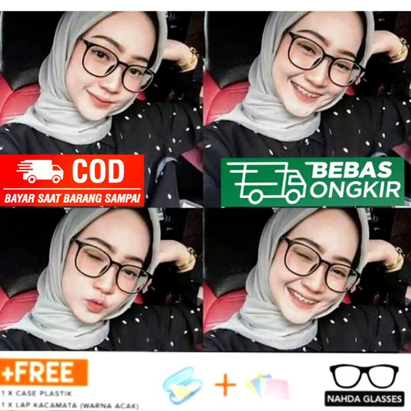 Kacamata Bluecrhomik Frame Lentur 2130