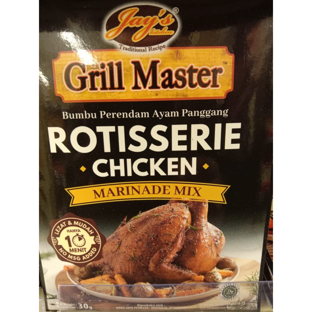 

Grill Master Bumbu Perendam Ayam Panggang 30 gr
