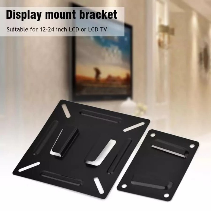 Pemegang stand Bracket TV 14 - 22 Inci LCD Monitor LED TV Layar Datar