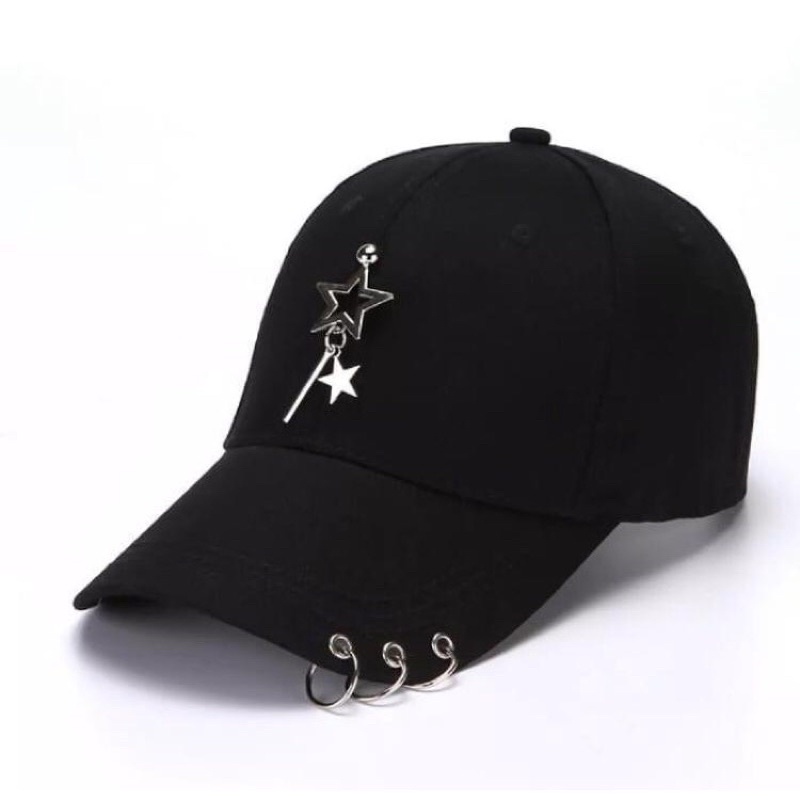 TOPI BASEBALL KOREA ANTING RING BINTANG