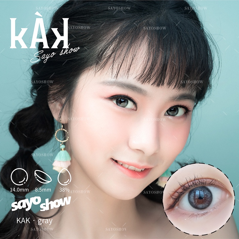 SAYOSHOW - Softlens KAK Normal, Minus 1.00 S/D 8.00 (14 - 14.5 mm)