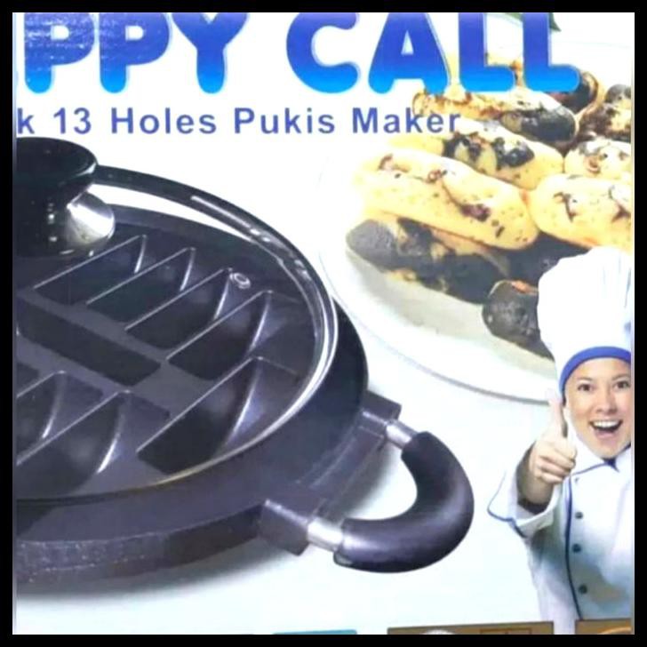 Cetakan pukis 13 lubang happy call/loyang pukis happy call