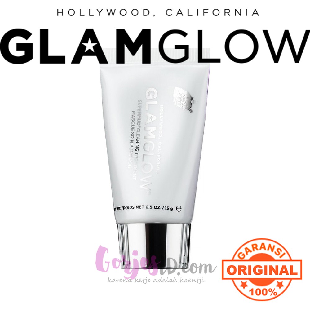 Glamglow supermud 15 gr tube white original