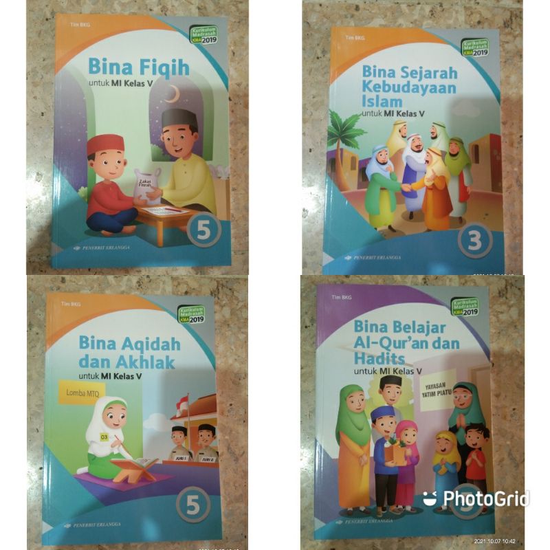 Jual BUKU Bina Belajar AL-Qur'an Dan Hadits,Bina Aqidah Dan Akhlak,Bina ...