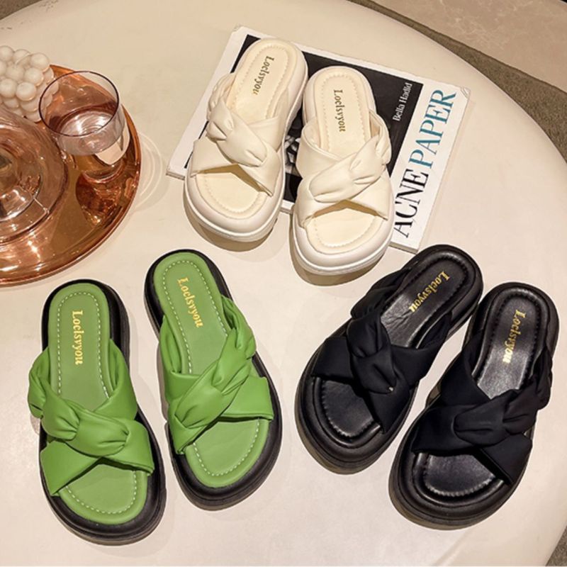 [✅BISA COD] Sandal Wanita Import OSIDE Mules 9028 VIRAL 2021 2022