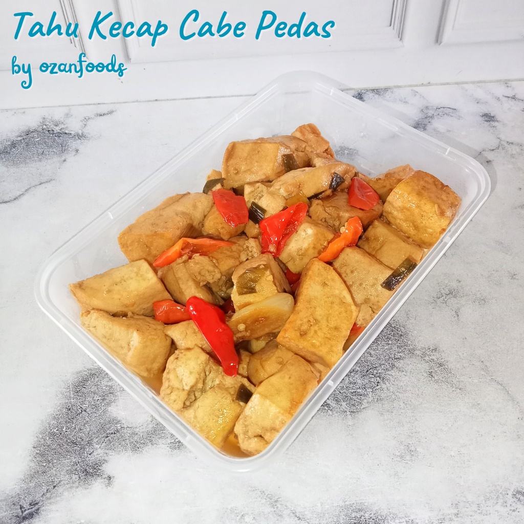 

Tahu Kecap Cabe Pedas