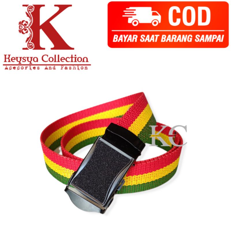 ikat pinggang pria tali rasta/ sabuk rasta pria