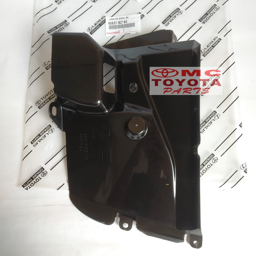 Liner Fender / Spakbor Belakang Kanan Agya Ayla 65637-BZ190