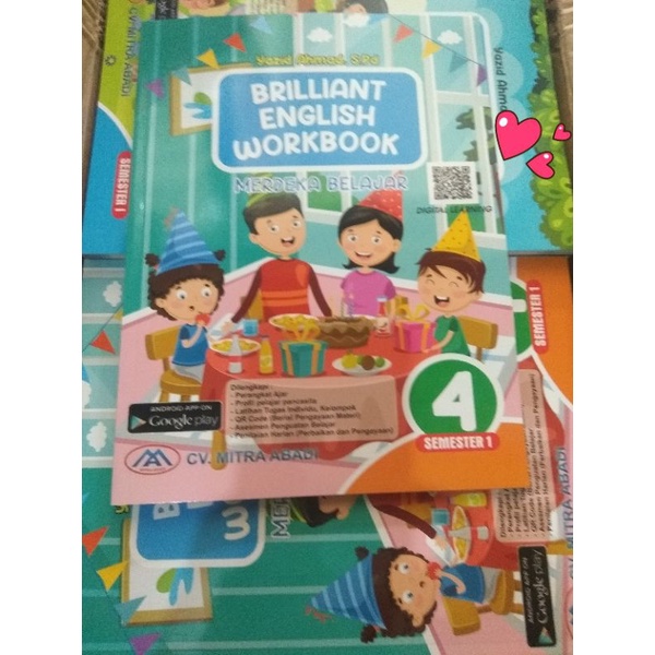 inggris Brilliant English workbook kls 4 semester 1