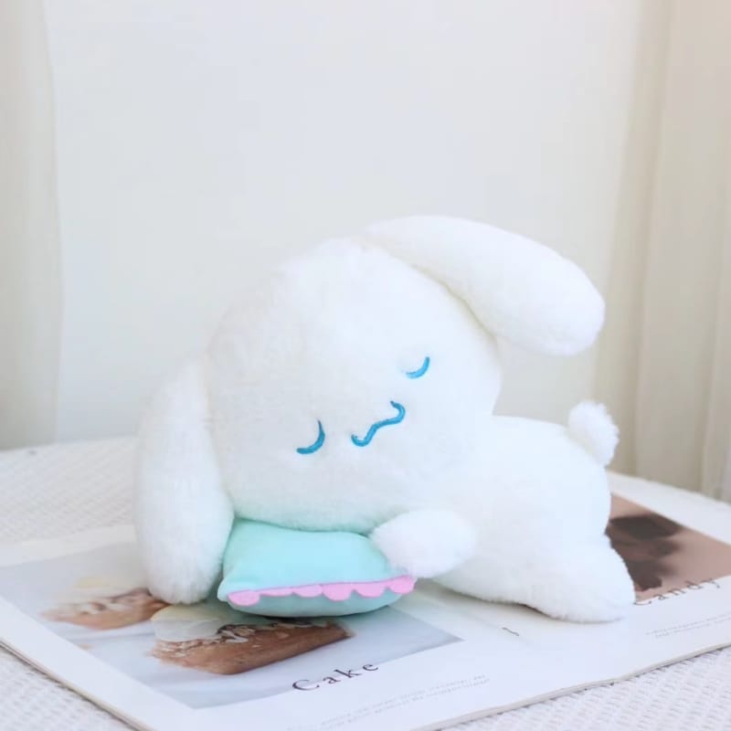 Boneka Cartoon Bantal Gantungan Kunci Bahan Plush