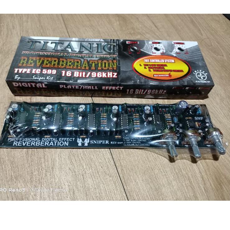 Stok terbatas.. Kit Echo Reverb hall 5 IC TITANIC