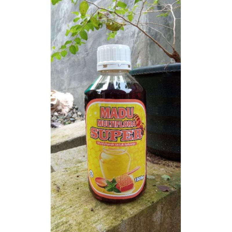 

Madu Super Multi Flora Asli Multiflora 1500gr madu multivitamin keluarga