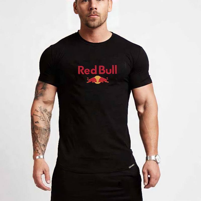 Kaos Pria REDBULL Kaos Lengan Pendek Baju Distro Laki Oblong Pria Kaos Murah COD