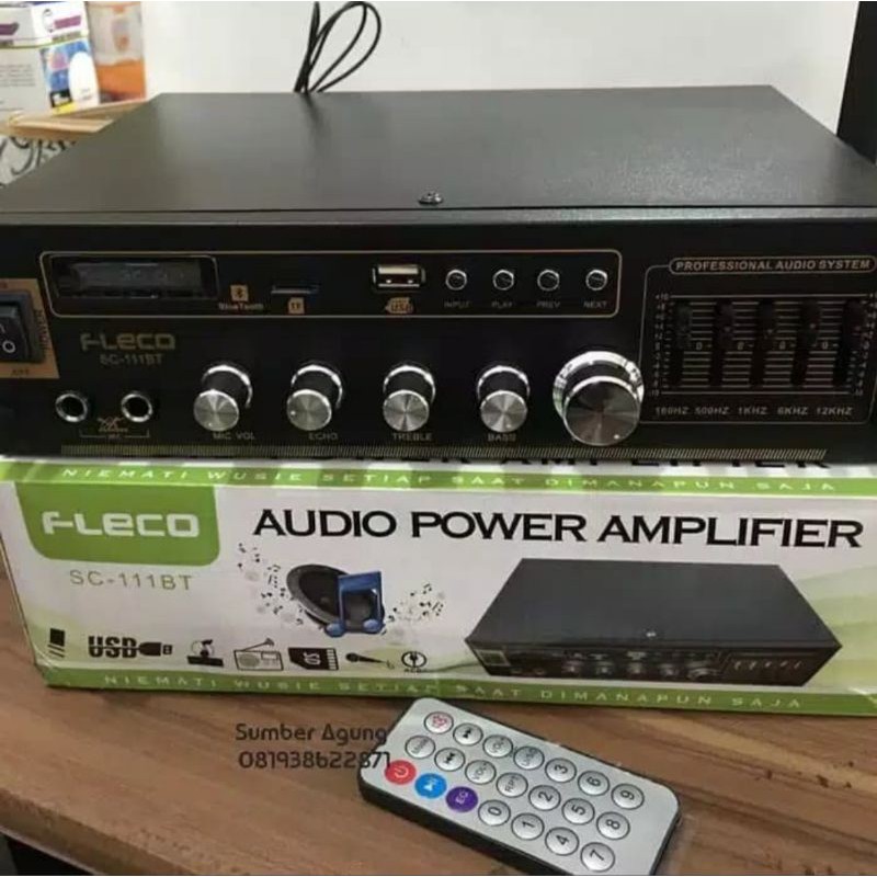 Power Ampli // amplifier fleco SC111bt original amplifier fleco